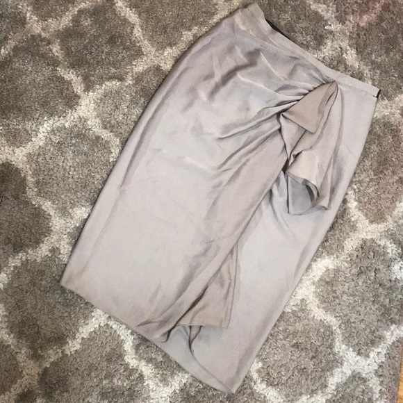 BCBG Maxazria Asymmetrical Midi Skirt - Picture 2 of 6